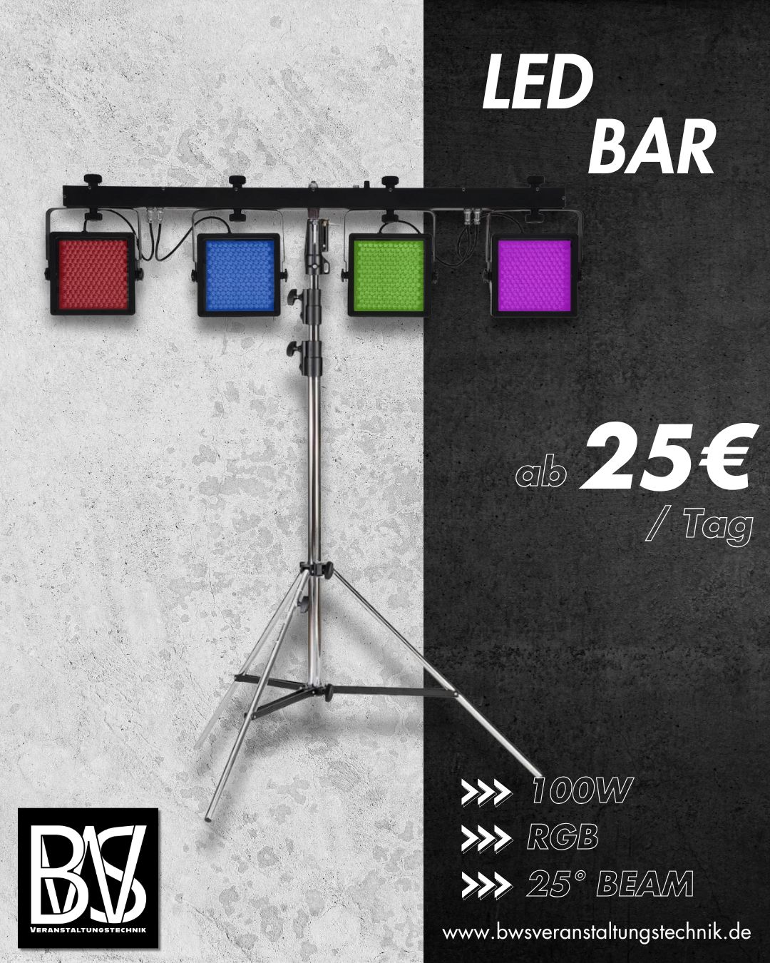 Eurolite KLS 401 - LED-Lichtset mit Effekten für Events